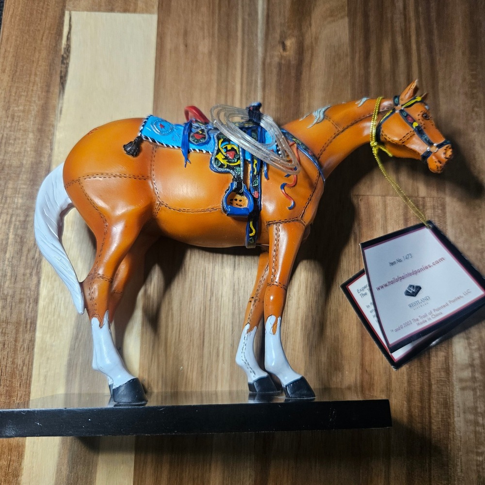 Trail of Painted Ponies Happy Trails 1473 Nevena Christi Western Horse Figurine